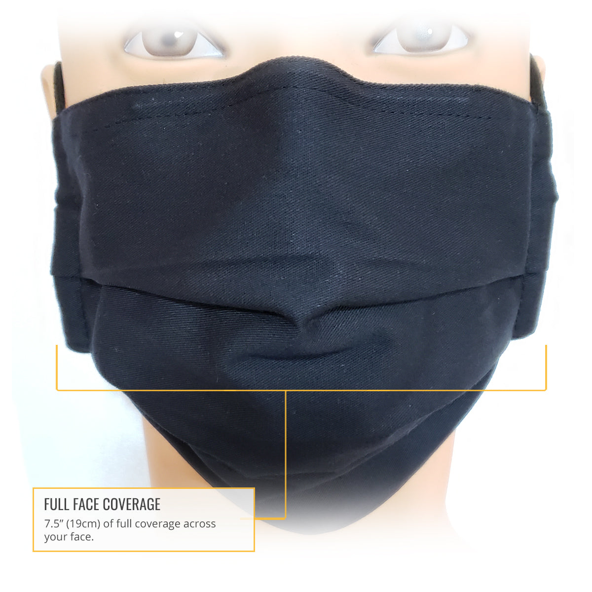 Reusable Cloth Face Masks - 100% 2 Layer Cotton Face Mask